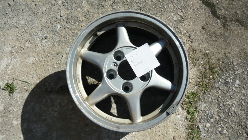 5X120 ET20 7J15 bez pokliček